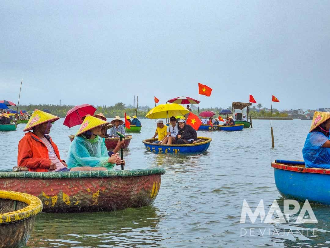 Aula de Culinária Barco de Cesta Hoi An Vietnã