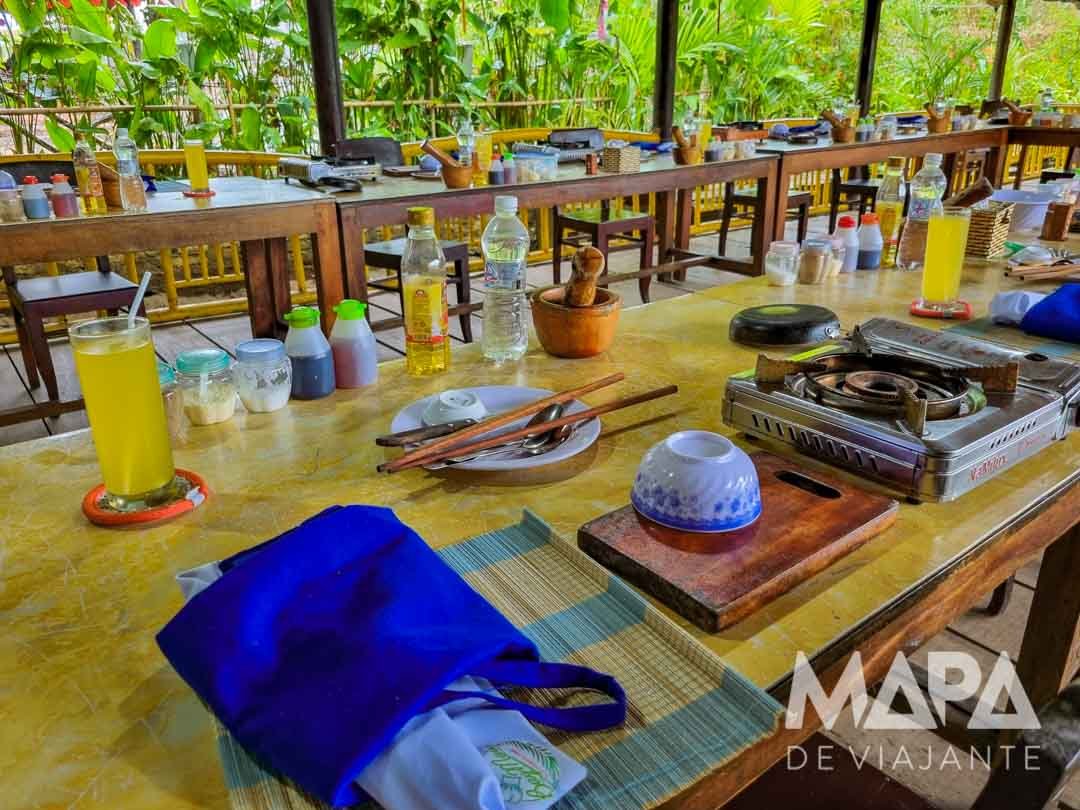 Aula de Culinária Barco de Cesta Hoi An Da nang