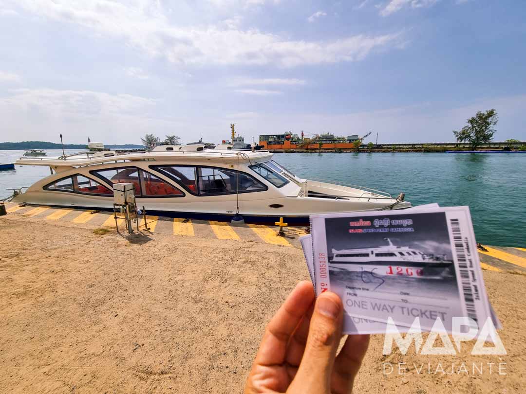 Barco Koh Rong Sihanoukville Camboja