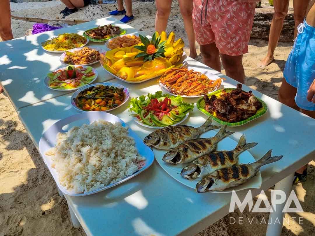 O que comer El Nido Coron Filipinas