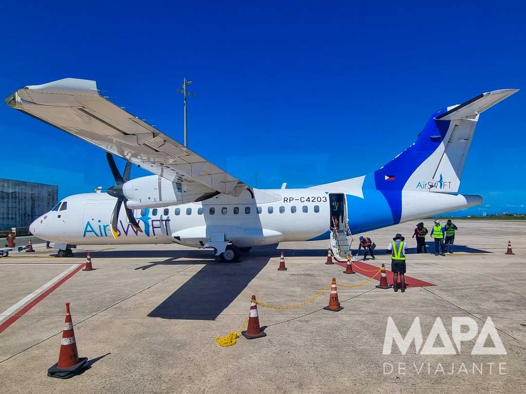 Como voar se deslocar locomover Filipinas