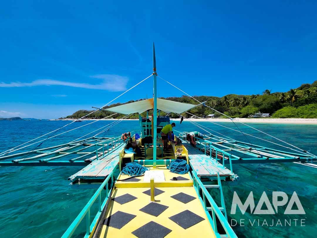 Expedição de barco El Nido Coron Filipinas