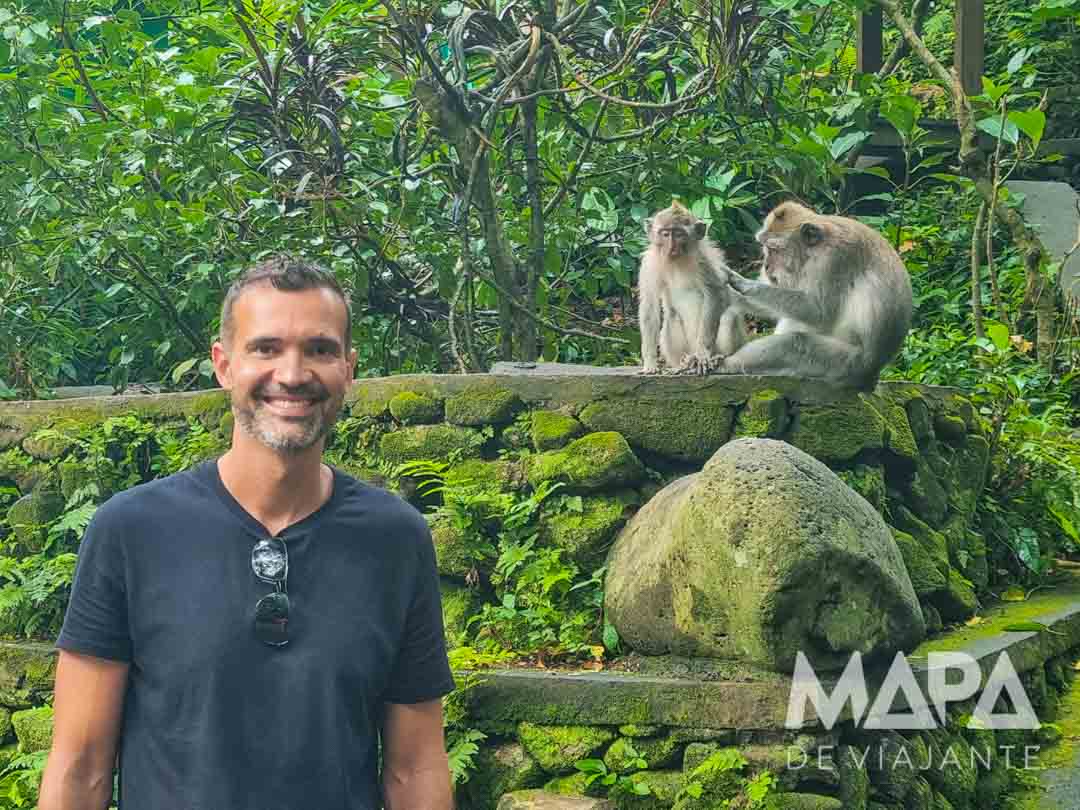 Monkey Forest Ubud Indonésia