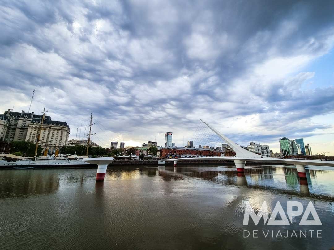 Puerto Madero Puente de la Mujer Buenos AIres Argentina
