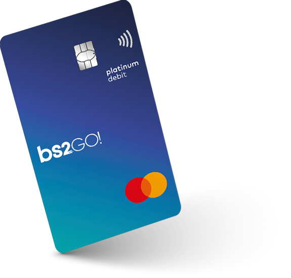 Cartão de Débito Internacional BS2 Go!