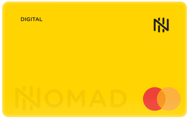 Cartão de Débito Internacional Nomad
