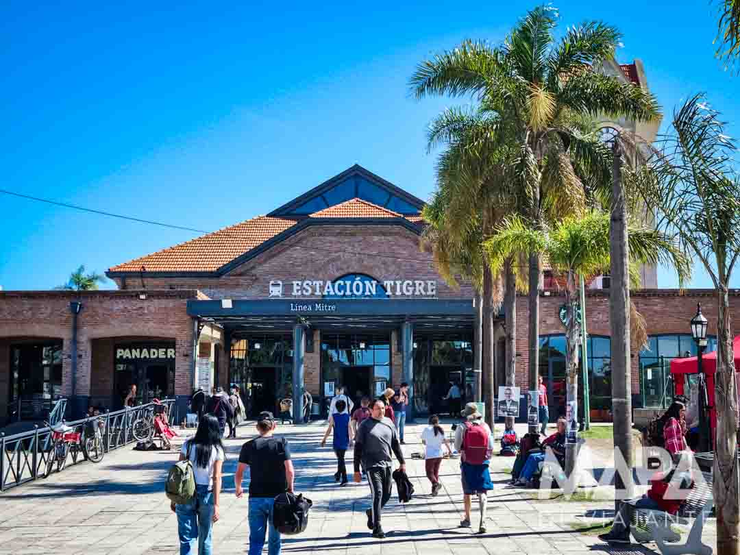 Estação de Trem Cidade de Tigre Argentina O que fazer Buenos Aires