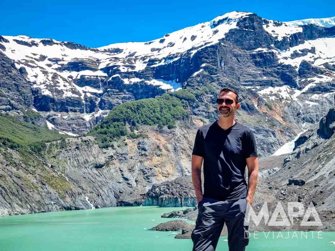 Lago Vestisqueiro Negro Cerro Tronador Bariloche Argentina