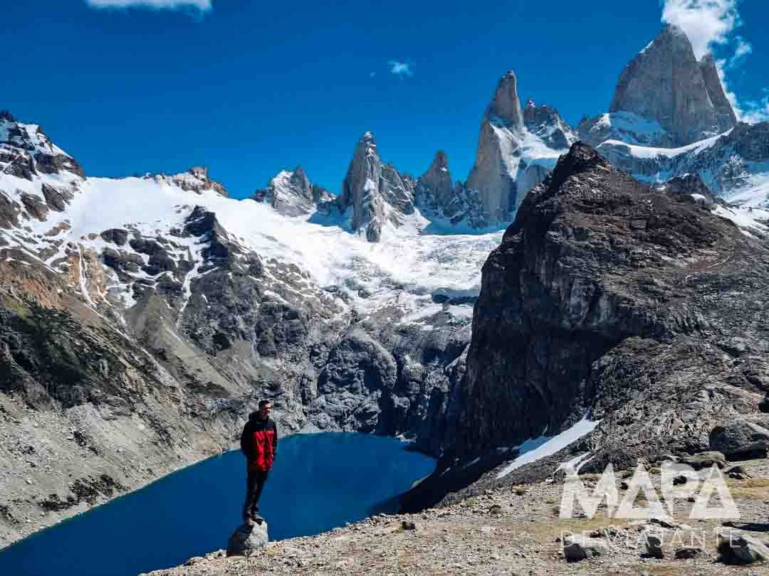 Trilha Trekking Laguna de Los Três El Chaltén Argentina Monte Fitz Roy Laguna Sucia Laguna Capri