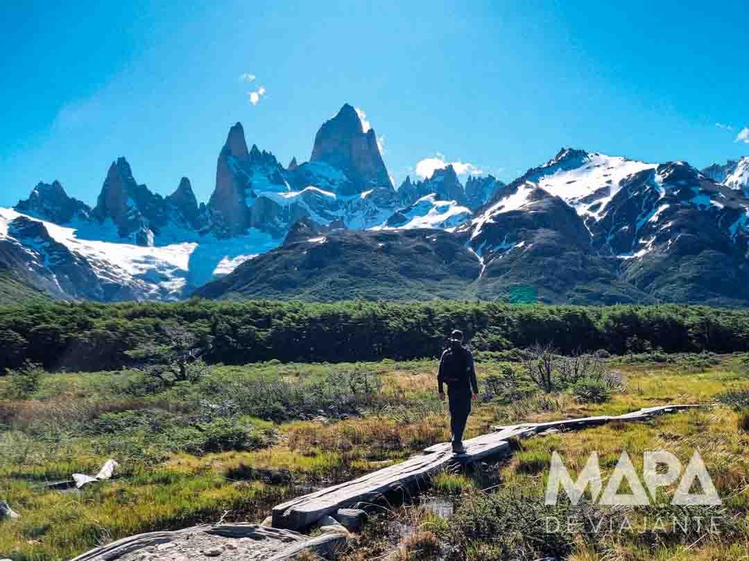 Trilha Trekking Laguna de Los Três El Chaltén Argentina Monte Fitz Roy Laguna Sucia Laguna Capri