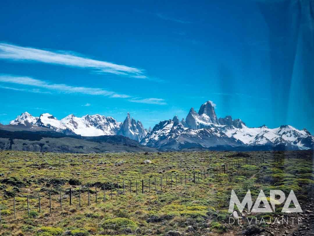 Ruta 23 Ruta 40 El Calafate El Chaltén Como chegar Monte Fitz roy