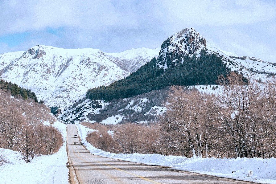 Estrada Rota 7 Lagos San Martin de Los Andes Bariloche Inverno Vila La Angostura