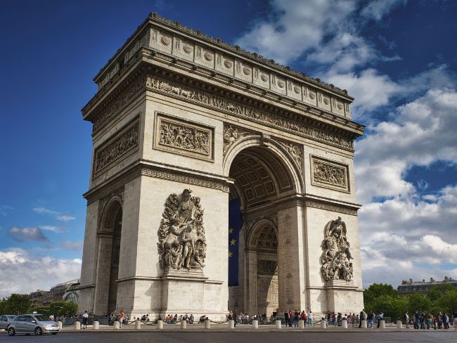 França O que fazer Paris Arco do Triumfo