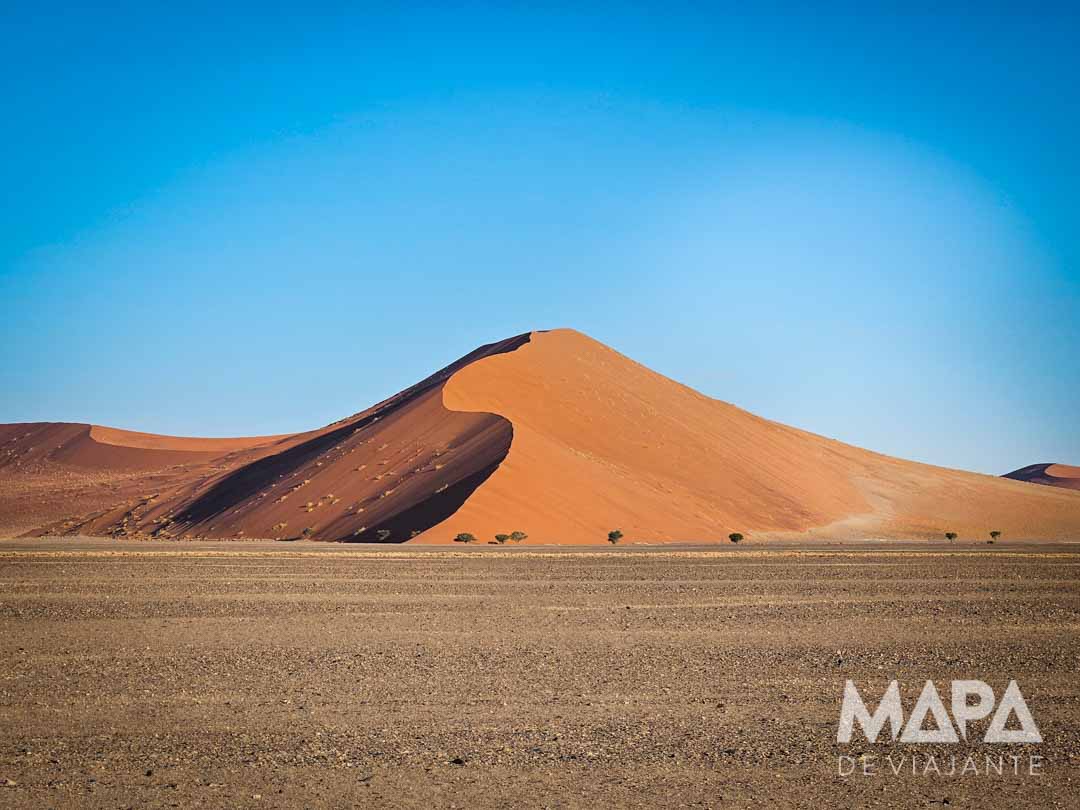 Deserto da Namíbia Sesriem Sossusvlei Deadvlei Duna 45 Big Daddy