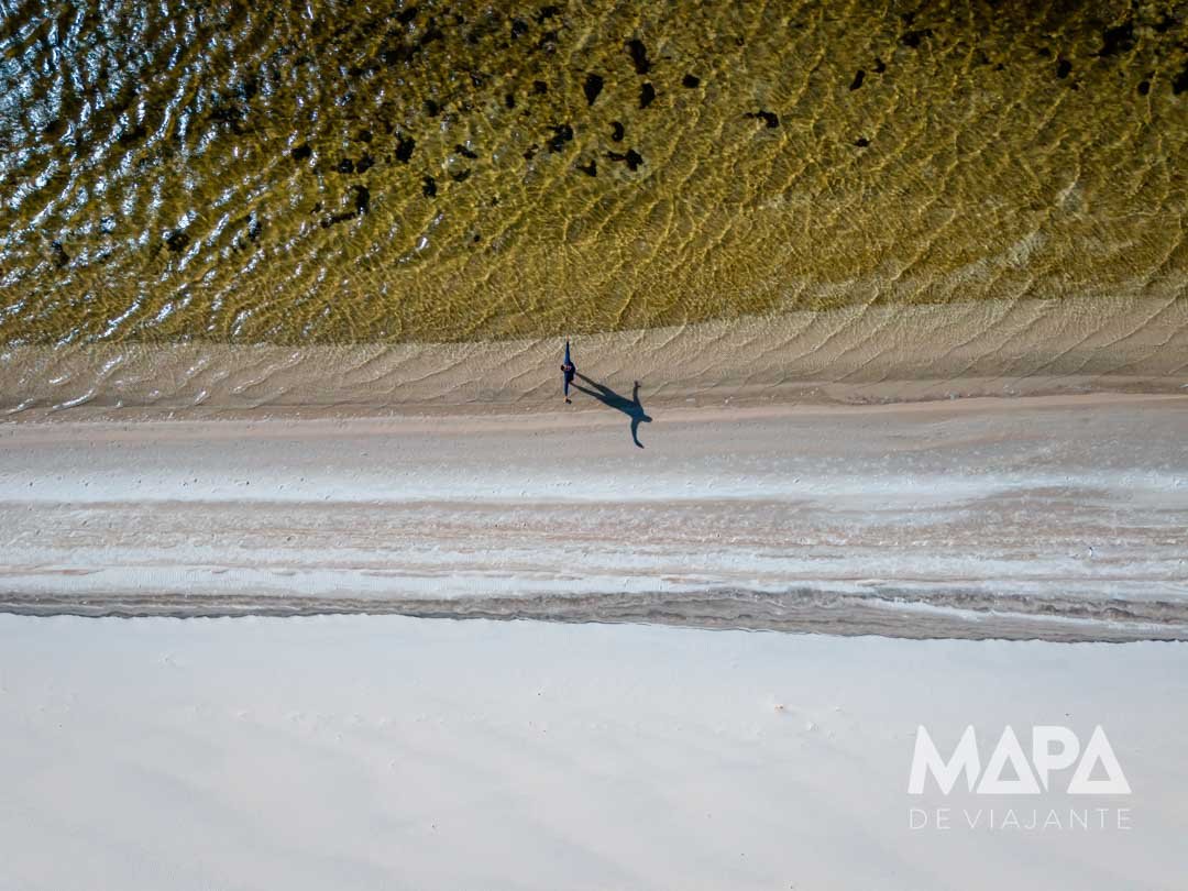 Lagoas Lençóis Maranhenses Drone vista aérea