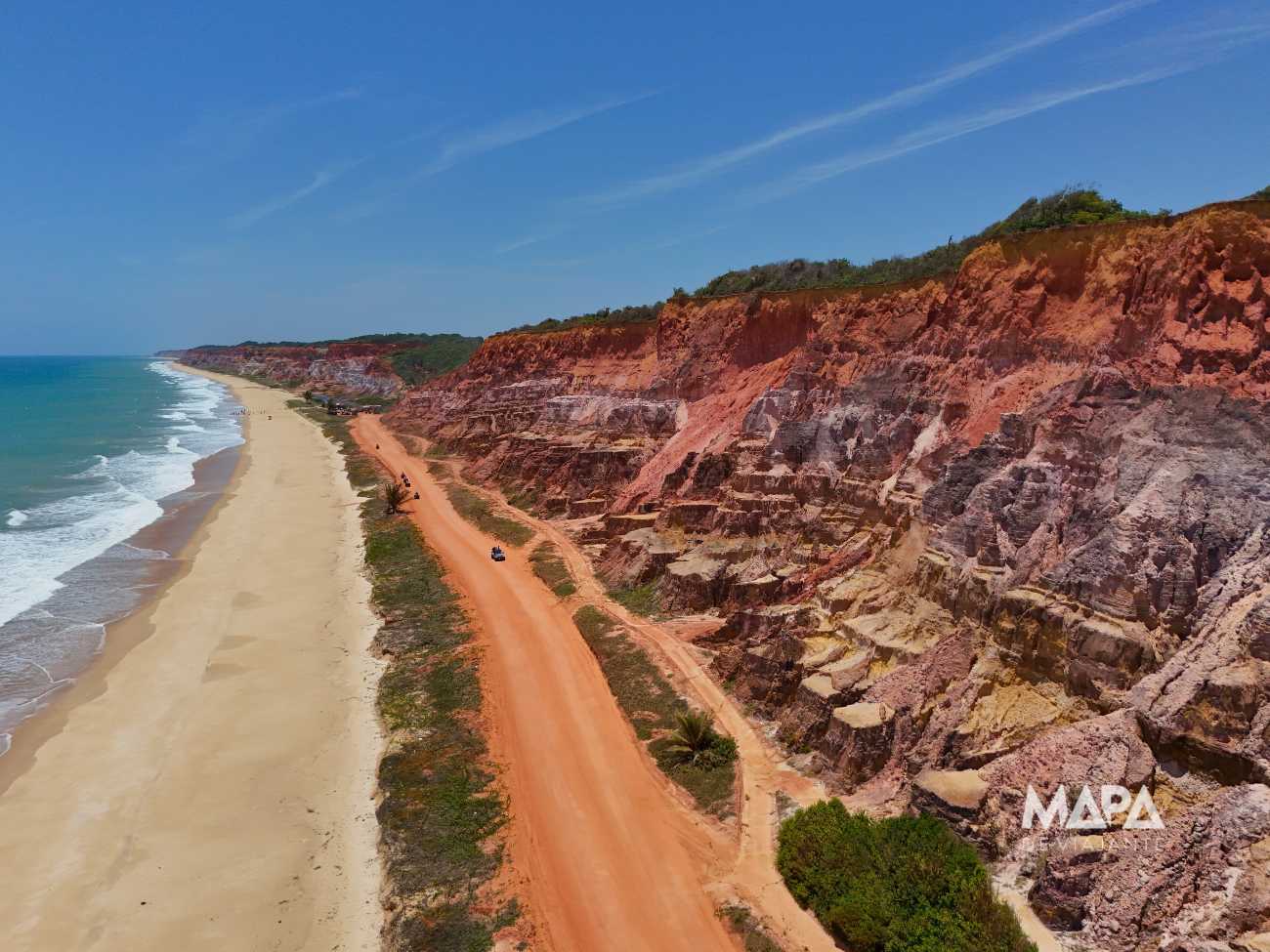 Alagoas Gunga Praia Falésias Quadriciclo