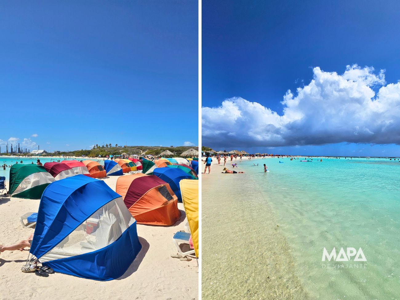 Baby Beach Rodgers Beach San nicolas O que fazer em Aruba Roteiro Completo Mapa de Viajante
