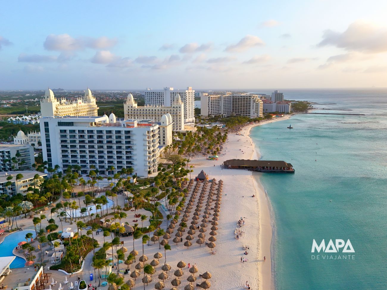 Onde ficar hospedado resort hotéis em Aruba Palm Beach Eagle Beach Oranjestad